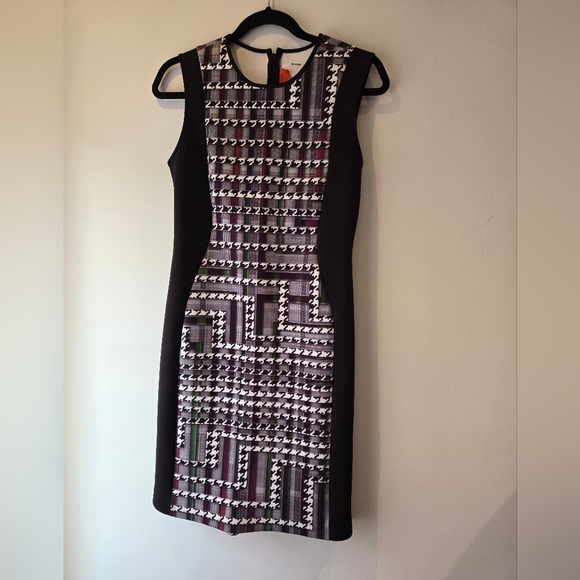 Clover Canyon Geometric Neoprene Dress Size Large - Picture 3 of 10
